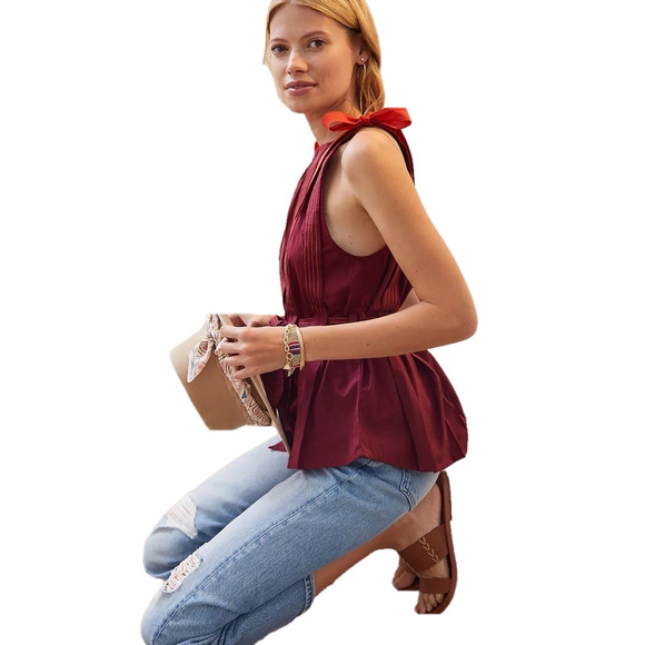 Blank London Tie Shoulder Tank Anthropologie XS - Picture 3 of 7